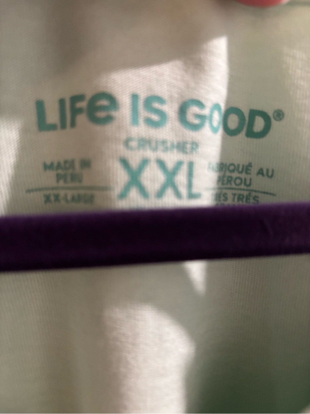 New! Life Is Good Light Mint V-Neck Tee with Sunflower Graphic xxl - Picture 3 of 6